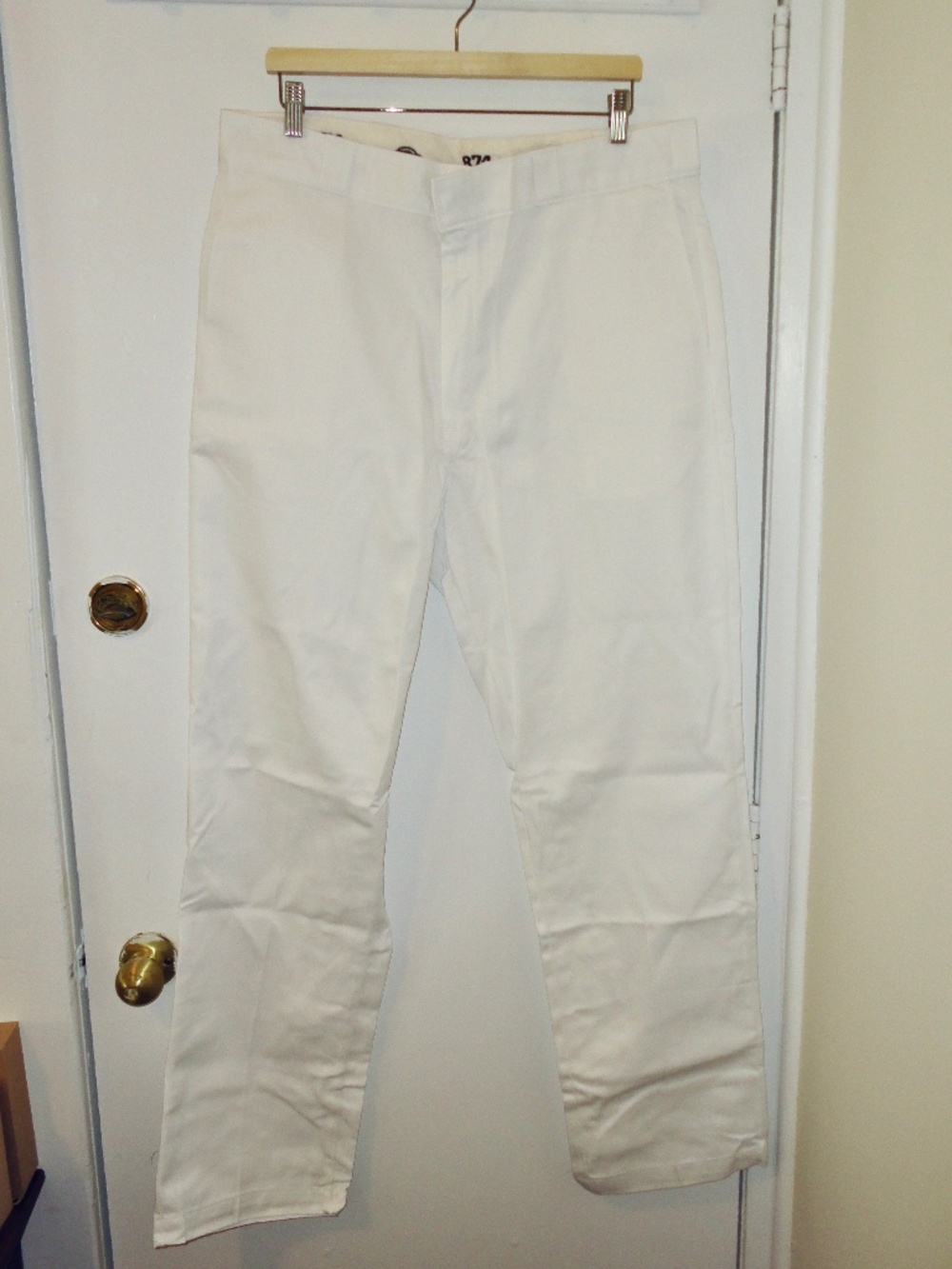 Dickies White Work Pants 874 38x34